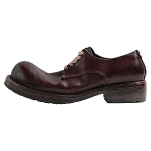 【踩烟头】NEIGBORL钊叔制手工固特异马皮增高翘头德比鞋男士皮鞋