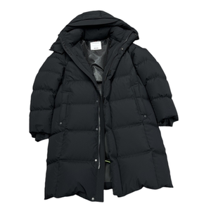 抗极寒！95白鸭绒高充绒！冬季男女款过膝长款超厚连帽防寒羽绒服