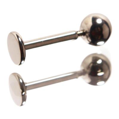 热销！养耳洞钛合金耳钉睡觉免摘