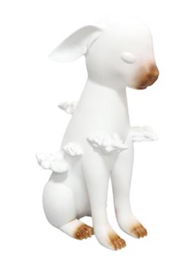 中式创意树脂白色云朵摆件样板房