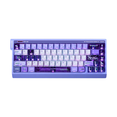 泰坦国度蕾塞主题热升华透光键帽