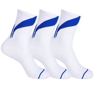 李宁运动袜子跑步网球篮球登山男款专业马拉松徒步女吸汗透气抗菌