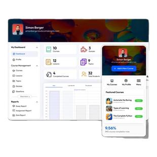 LearnDash Dashboard 中文版WordPress 前端课程生成器仪表板插件