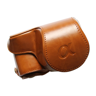 适用索尼A6400皮套ILCE-a5000/5100微单A6100相机保护套nex-3N