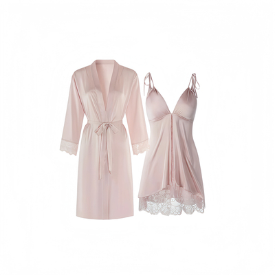 性感纯欲高级感真丝睡衣女夏款