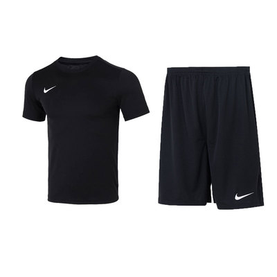 耐克男士夏季快干跑步健身套装