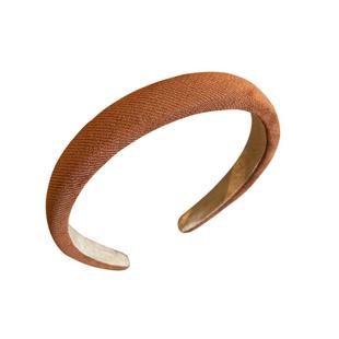 美拉德发箍女秋冬高颅顶褶皱头箍洗脸压发捆儿童碎发发卡不勒头饰