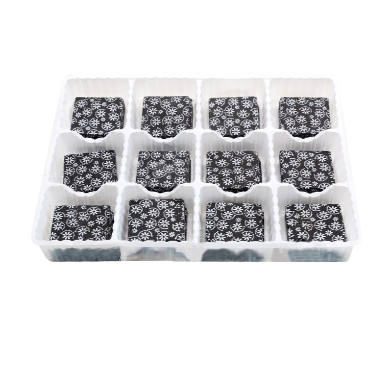 雪花正方形配件饰品120片蛋糕
