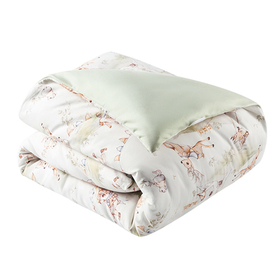 欧孕婴儿被蚕丝纯棉双面恒温抗菌