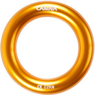 坎乐户外登山攀岩顶环铝合金小圆环多功能圆环攀树扁带环安全带环