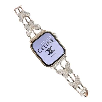 新款星光色合集金属不锈钢表带