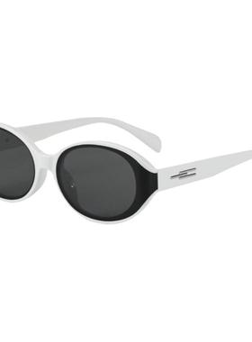 新款时尚太阳镜女曲面尼龙防晒防紫外线遮阳镜户外运动旅行墨镜潮