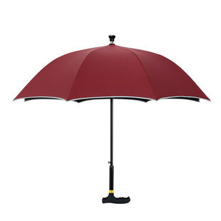 晴爽拐杖伞有灯助力起夜照明多功能扶手防滑安全老人辅助拐棍手杖