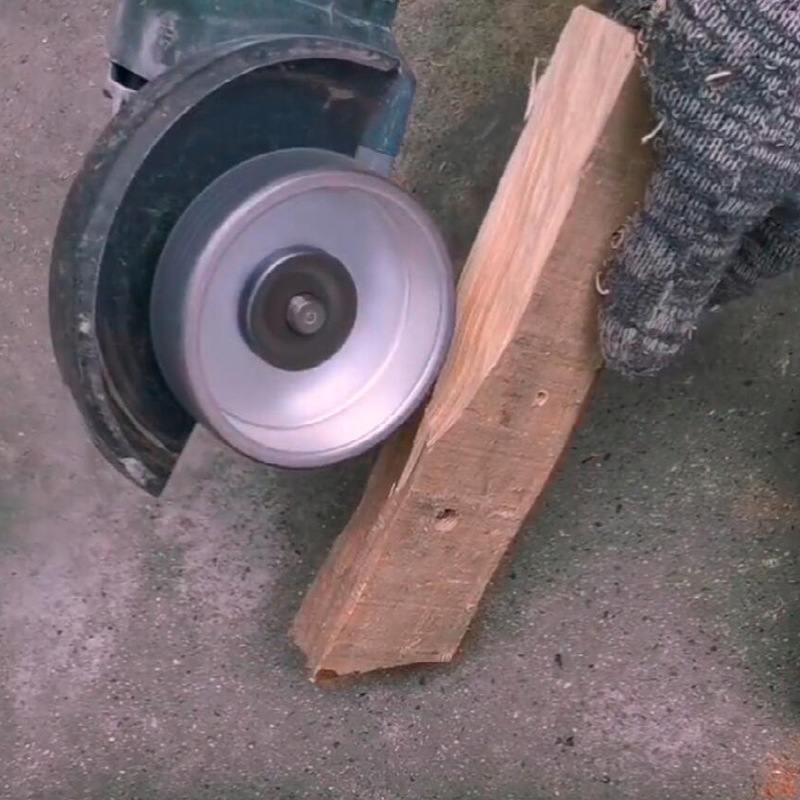 新款直销角磨机用硬圆直角磨轮 木工打磨塑型刺盘修磨刀根雕茶盘