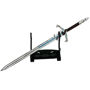 暗区突围近战百炼恒常骑士剑金属武器模型合金玩具摆件手办22CM