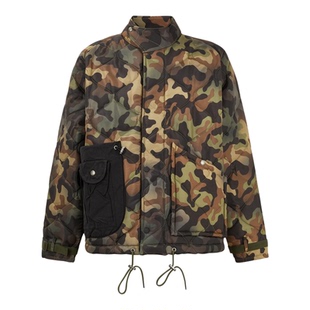 【折扣】Andersson Bell 秋冬男宽松不对称带填充物平纹布外套