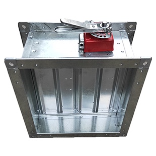 定做防火阀70°150手动防火风量调节阀门风管3C认证280排烟防火阀