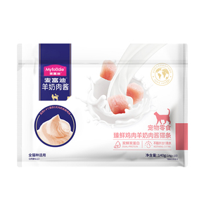 麦富迪羊奶肉酱猫条80支