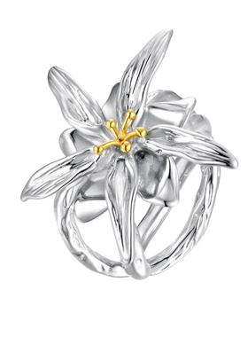 T.MAJOR女S925当代工匠感开口戒