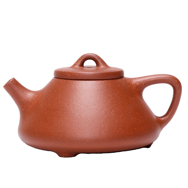 宜兴原矿段泥功夫茶具子冶石瓢壶