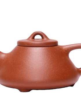 宜兴原矿段泥功夫茶具子冶石瓢壶