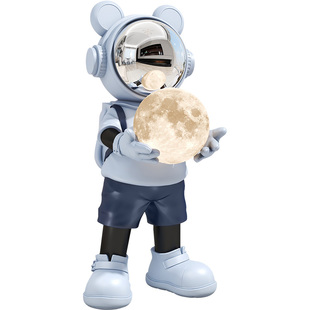 太空人宇航员客厅大型落地摆件电视柜装饰品轻奢高级感设计师航天
