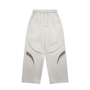 地卜师 加绒伞兵冲锋裤男女款秋冬季户外防风防水直筒阔腿工装裤