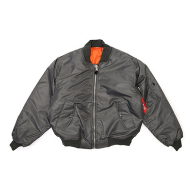 百搭潮牌棒球领秋冬宽松棉服男女