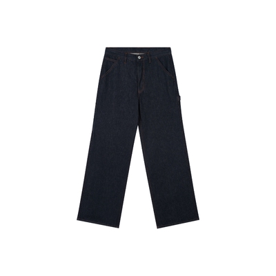 宽松直筒原牛牛仔裤画家裤