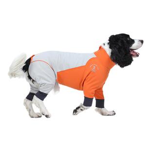 SMILE BOMB加绒保暖防泼水狗狗滑雪服防风防水四脚全包加绒冲锋衣