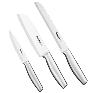 拜格水果刀家用全钢一体锋利不锈钢切西瓜刃加长大号瓜果刀商用