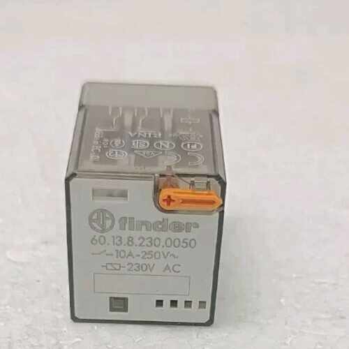 BOX OF 10 PCS FINDER 60.13.8.230.0050 GENERAL PURPOSE RELAY