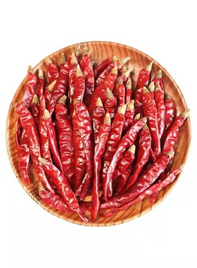 印度带帽干辣椒特辣魔鬼红辣椒干