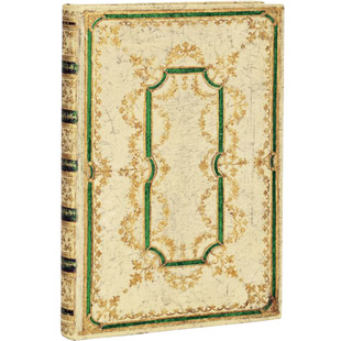 绝版paperblanks笔记本绿花框钢铁缠绕科隆大主教祈祷复古记事本