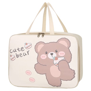 短途手提旅行轻便包女大容量旅游收纳袋子可套宽拉杆行李箱附加包