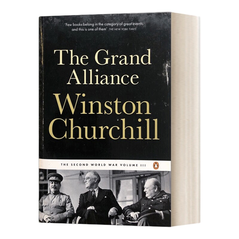 英文原版 The Grand Alliance 丘吉尔二战回忆录3 英文版 进口英语原版书籍