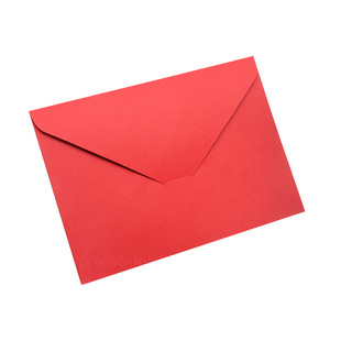 红色信封企业员工生日定制贺卡信封感谢感恩圣诞新年贺卡金色信封