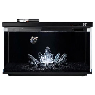 适配小米鱼缸造景全套小米智能鱼缸造景暗黑风水晶雪山小鱼缸造景