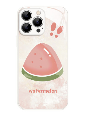 夏日冰沙iPhone17promax苹果16小米15华为p60新款pura70+适用reno14荣耀80西瓜vivoX200液态玻璃iqoo13手机壳
