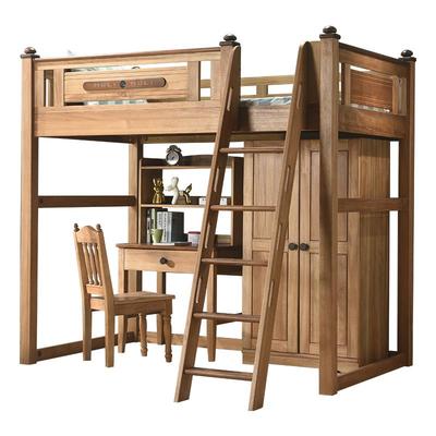 金多喜红檀木上下床高低铺