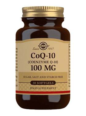 欧洲直邮英国药房SOLGAR辅酶Q-10心脏保护抗氧100MG30粒