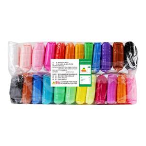 双叶文具儿童超轻粘土24色12色彩泥黏土橡皮泥幼儿园手工玩具