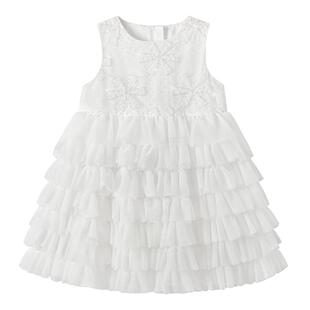 公主裙女童2025新款儿童生日礼服宝宝蓬蓬裙法式夏装大童女连衣裙