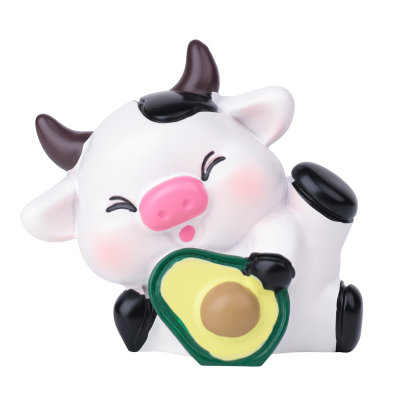 十二生肖摆件桌面可爱蛇老虎老鼠猴子兔工位情绪稳定器装车内饰品