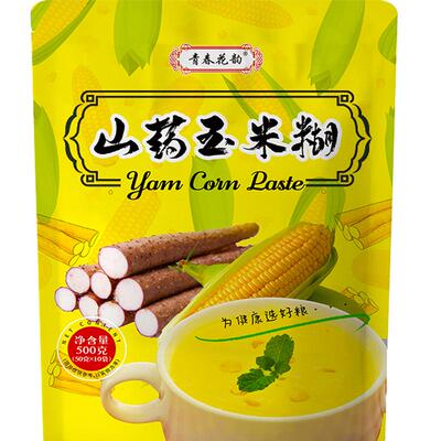 不加蔗糖山药玉米糊独立包装