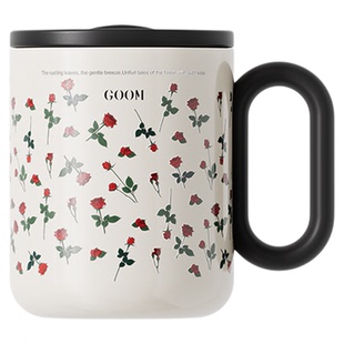GOOM马克杯保温喝水咖啡杯子2026新款办公室女生款高颜值新年礼物