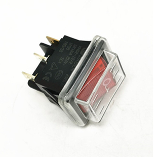 东成磁座钻碳刷电磁开关J1C-FF-1623/30磁力钻跷板开关线路板配件