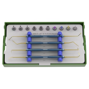 牙科种植 高斯迈上颌窦内外提升工具盒 登腾DASK同款通用手术器械