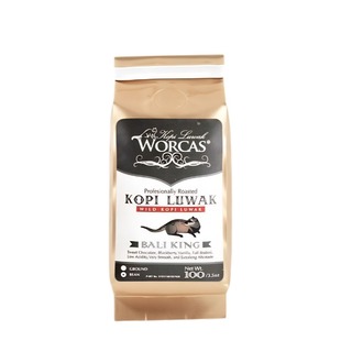 印尼进口WORCAS巴厘岛野生猫屎咖啡豆粉送礼精品正品手冲醇厚低酸
