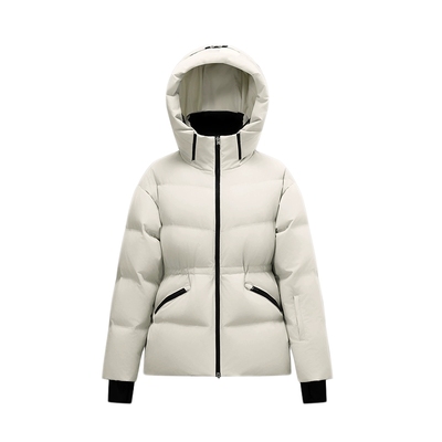 美特斯邦威防风拒水鸭绒棉服